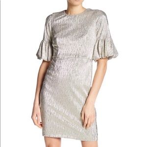 Donna Morgan bell sleeve pencil dress